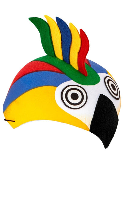 Chapeau Perroquet Multicolore