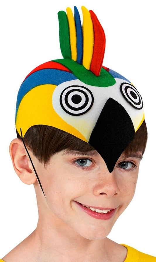 Chapeau Perroquet Multicolore