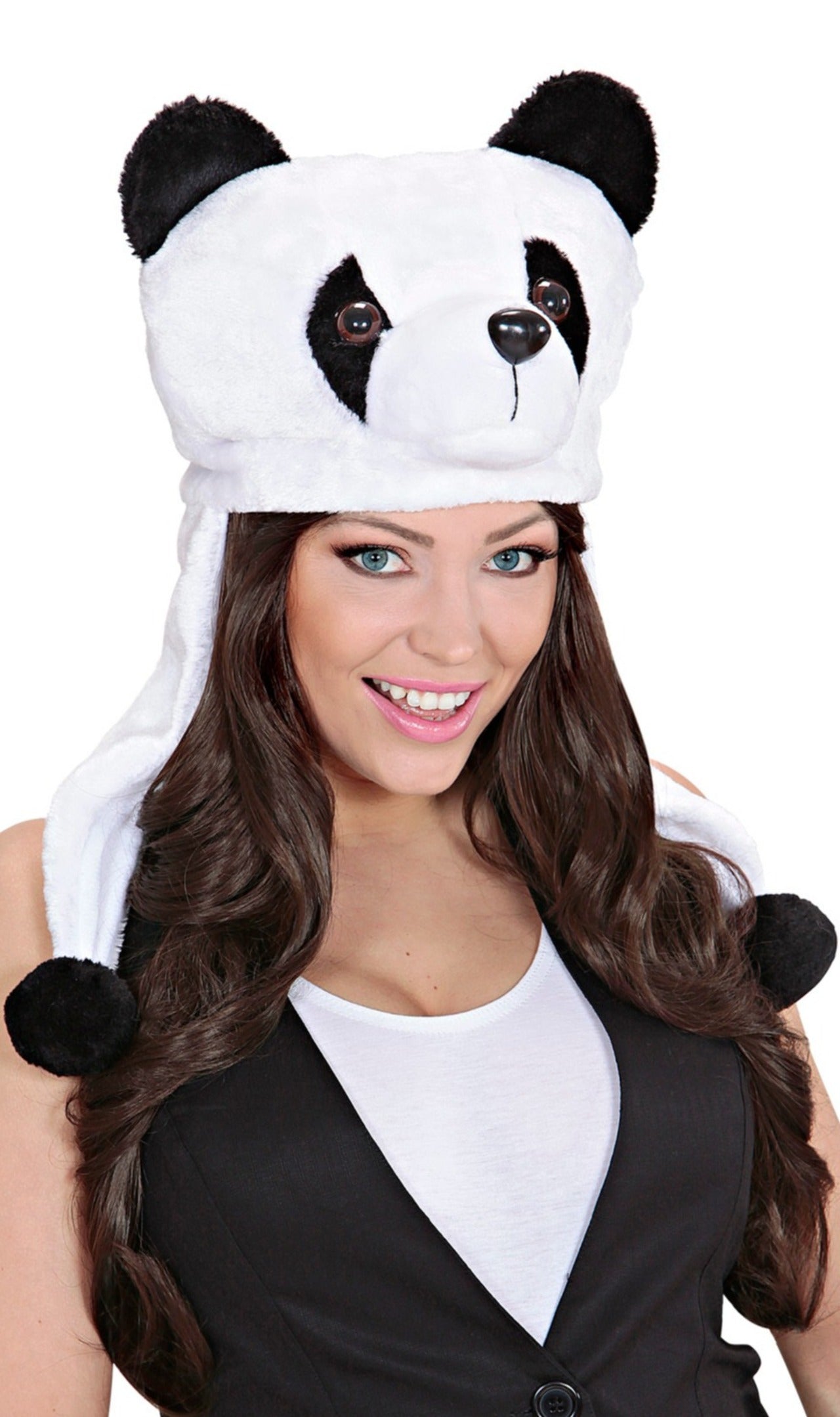 Bonnet de Panda Bicolore