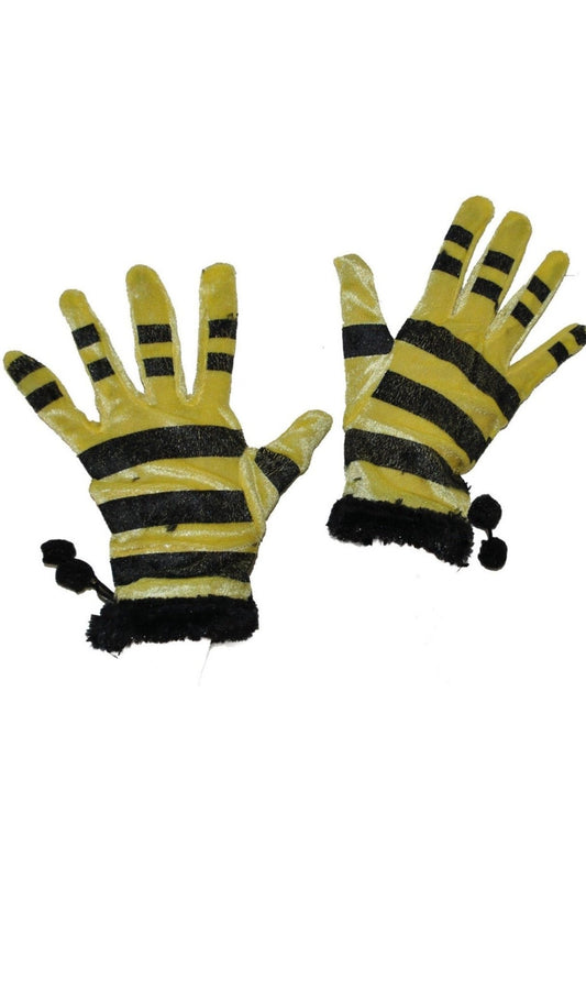 Gants Abeille Pompons