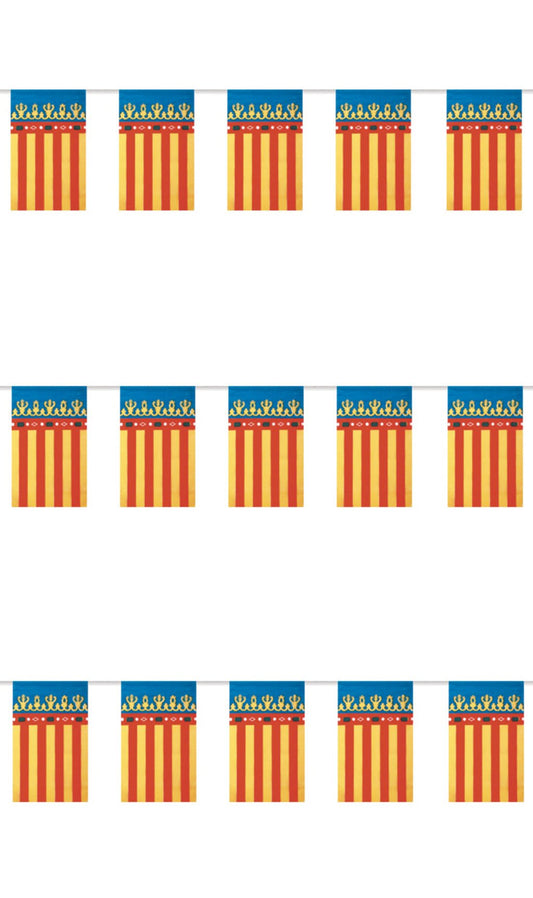 Guirlande à Fanions de la Communauté Valencienne