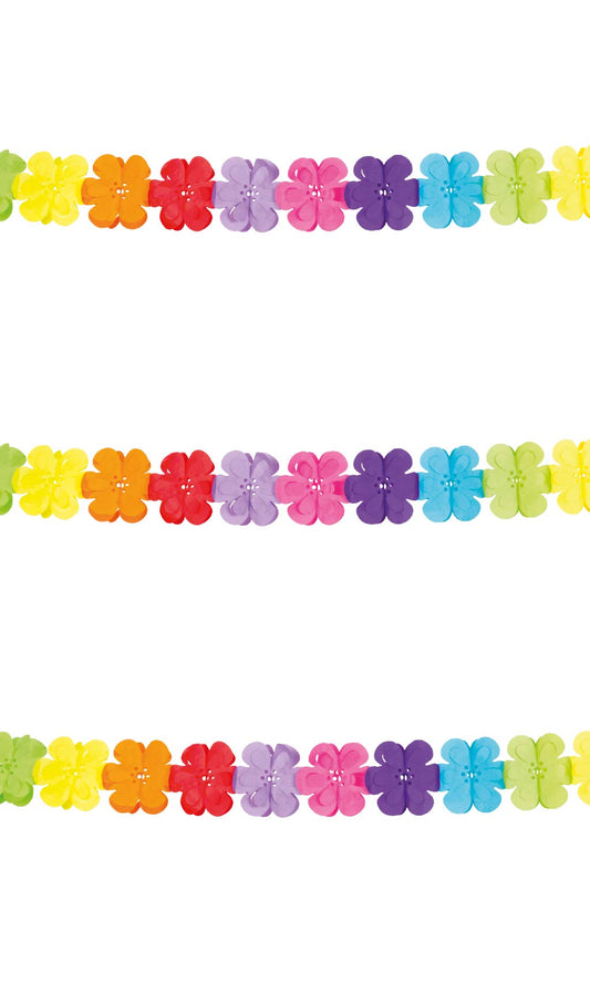 Guirlande de Fleurs en Papier