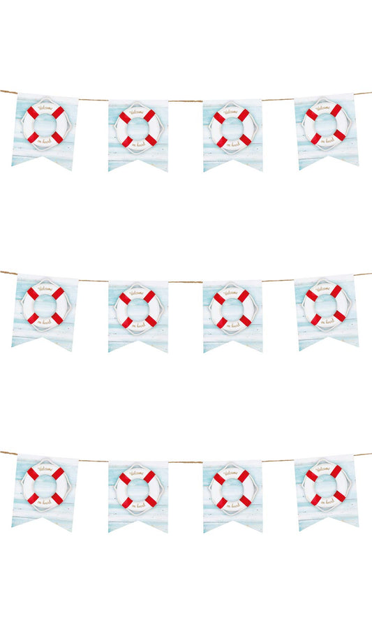 Guirlande Marine avec Bouée de Sauvetage