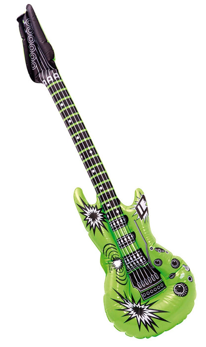 Guitare Verte Gonflable