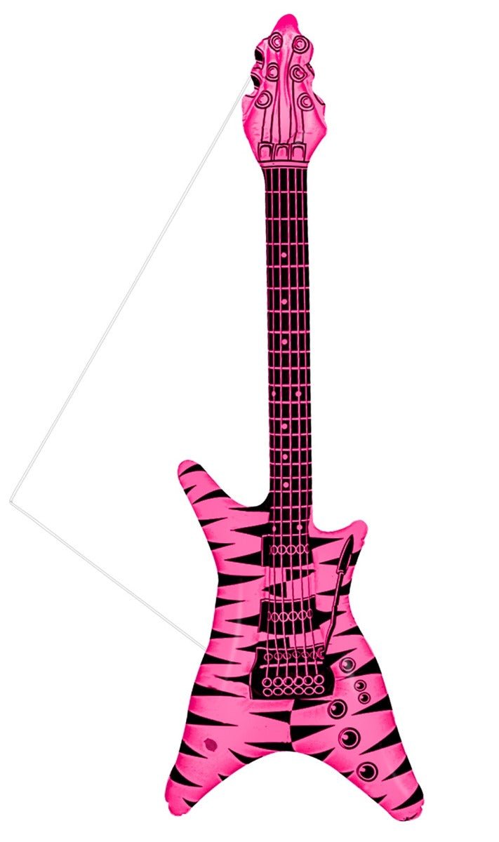 Guitare Rock Rose Gonflable