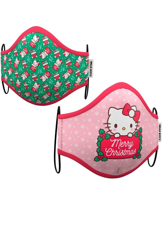 Pack 2 Mascarillas de Tela Hello Kitty™ infantil I Don Disfraz