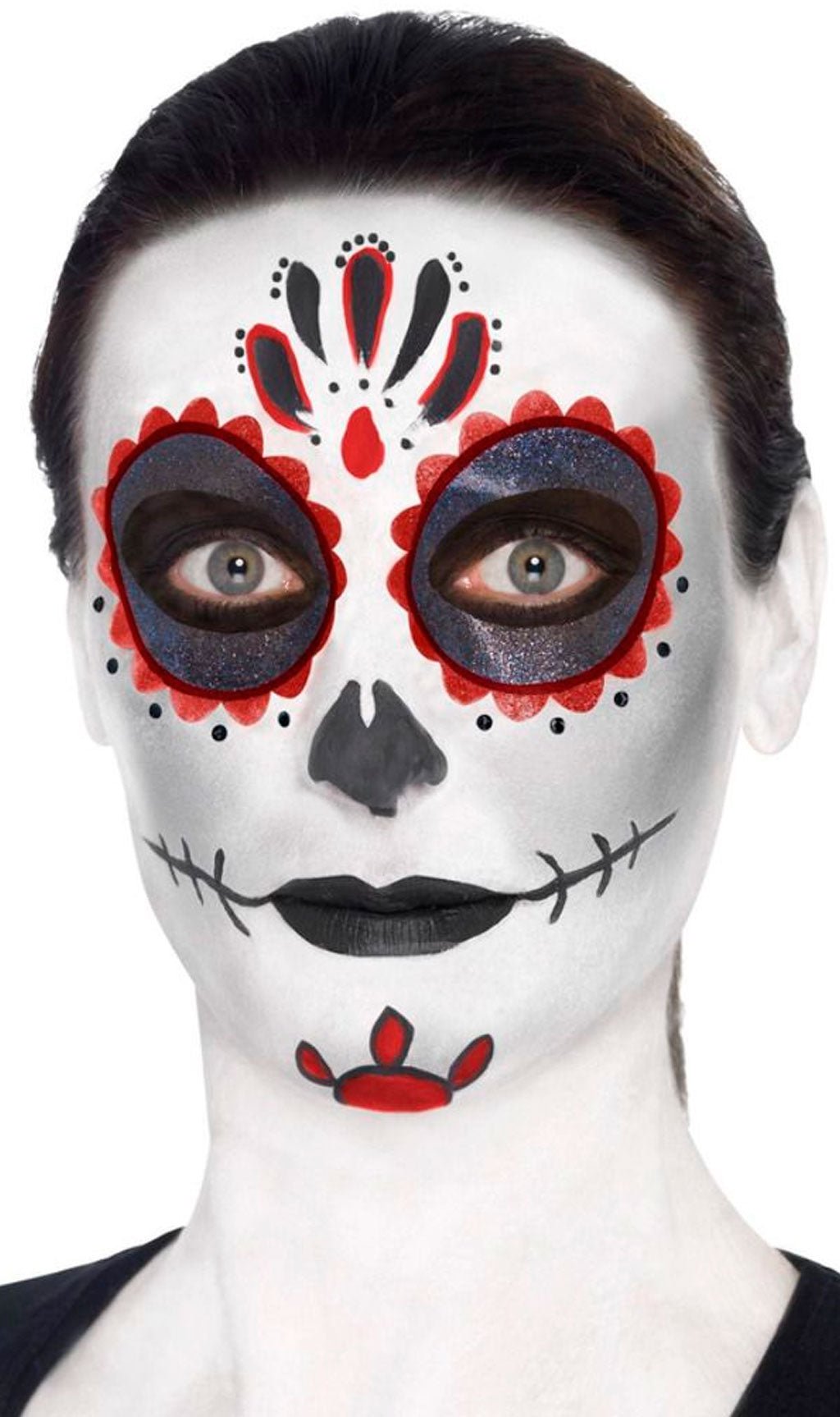 Kit de Maquillage de Dia de Los Muertos Sinistre