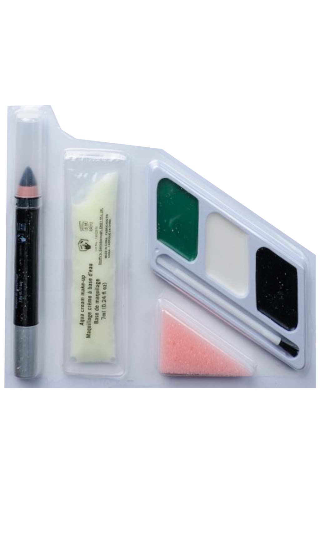 Kit de Maquillage de Squelette Fluorescent