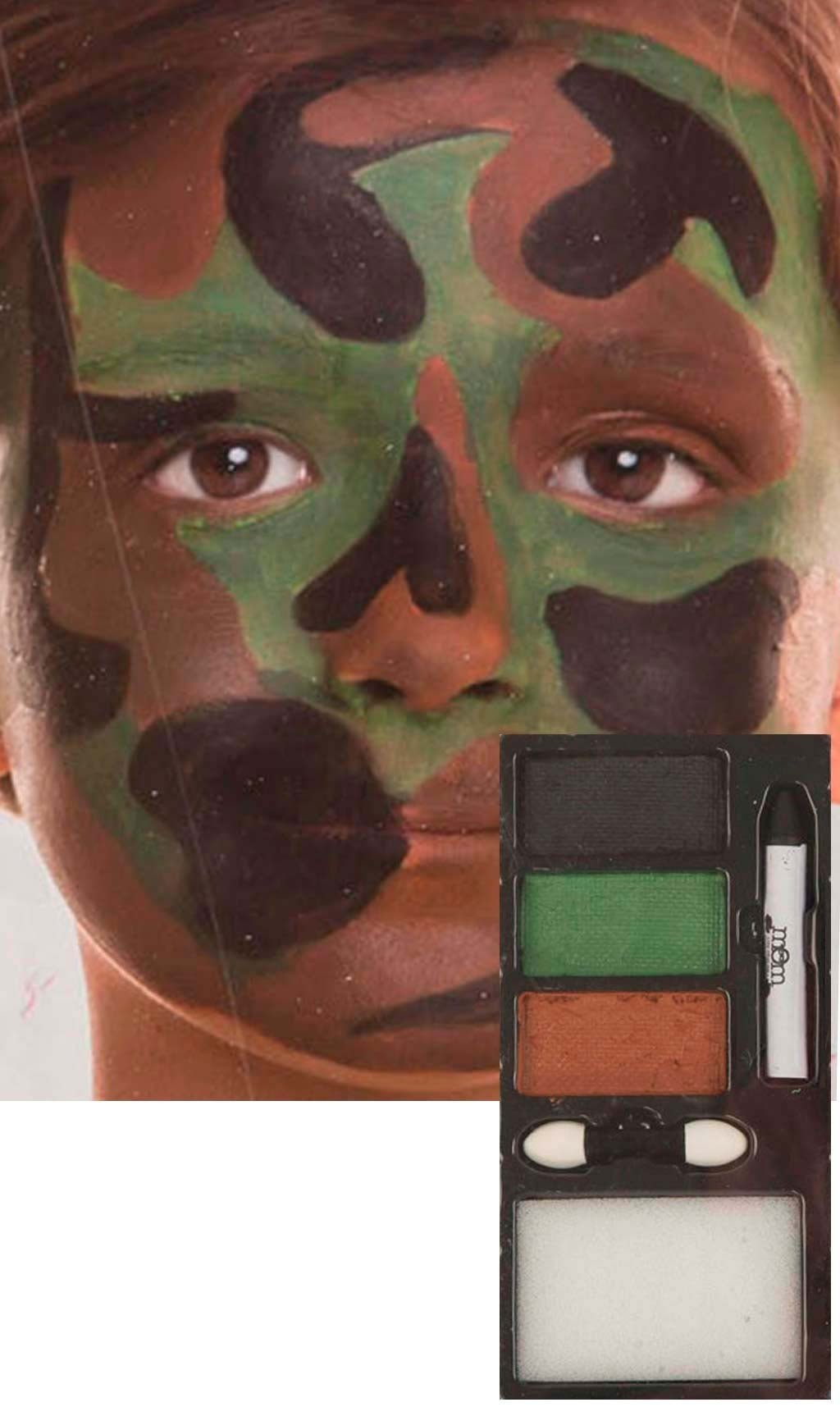 Mil-Tec crayon de maquillage camouflage noir/marron 28g Recon Company Mil-Tec crayon de maquillage camouflage noir/marron 28g Recon Company