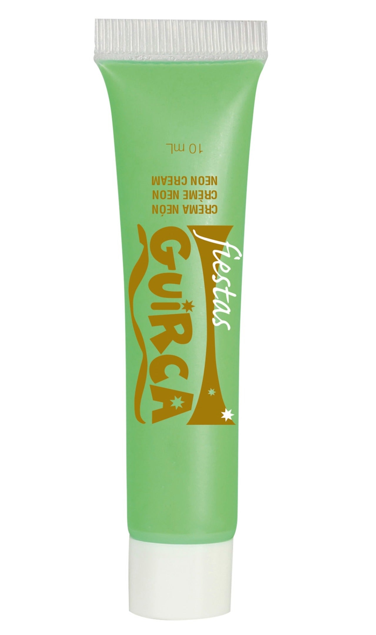 Maquillage en Crème Vert Fluorescente