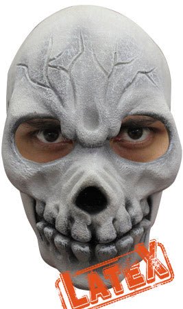 Masque Latex Tête de Mort Fantôme