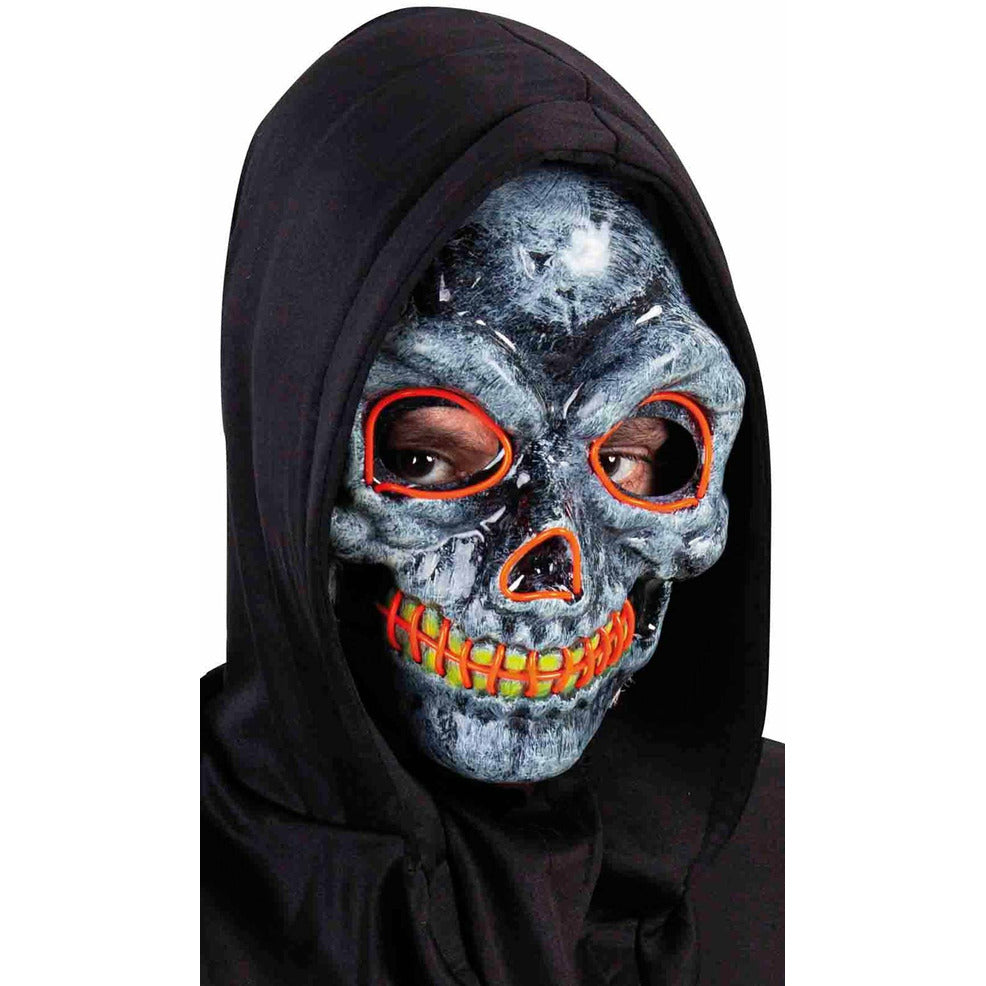 MASQUE DE CRÂNE d'Halloween, casque complet, mâchoire mobile, Cosplay MASQUE DE CRÂNE d'Halloween, casque complet, mâchoire mobile, Cosplay