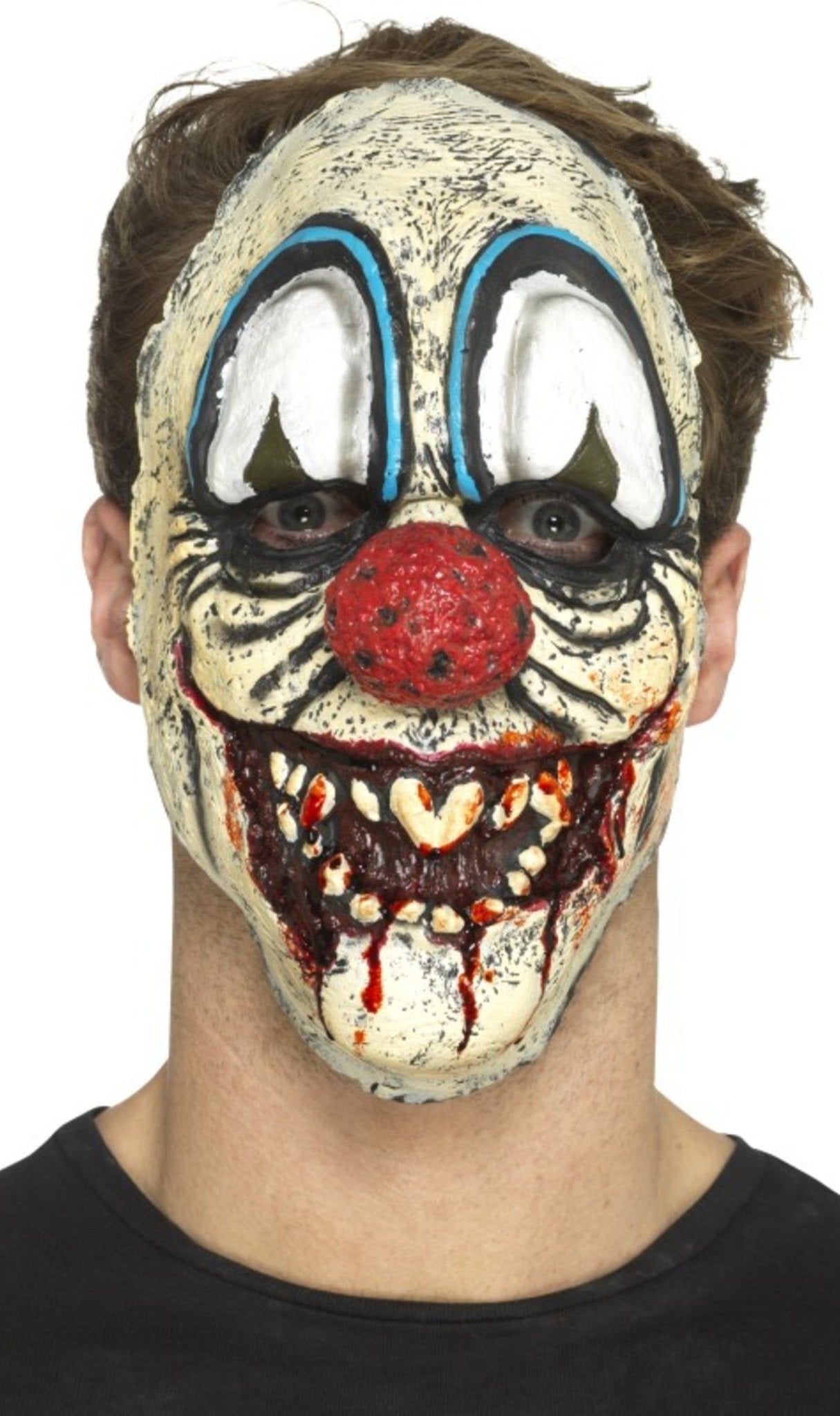 Masque en Foam Latex de Clown Ensanglanté