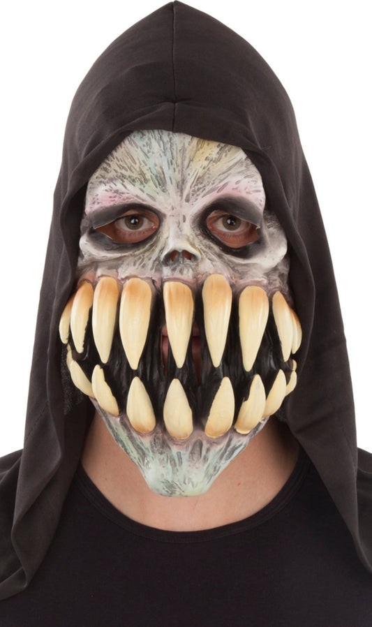 Masque en Latex de Tête de Mort Cannibale