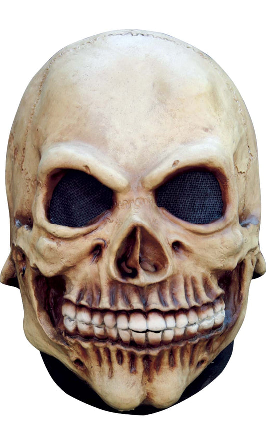 Masque Latex Tête de Mort Macabre