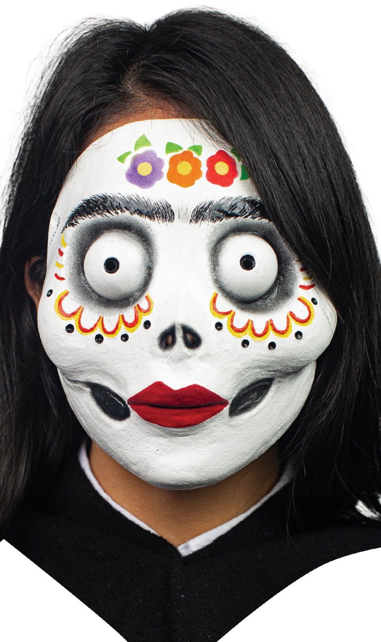 Masque Catrina Peintre  en Latex