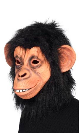 Masque Latex Chimpanzé Sourire