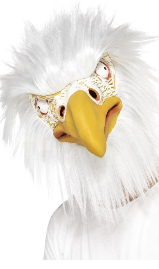 Masque en Latex Aigle Blanc