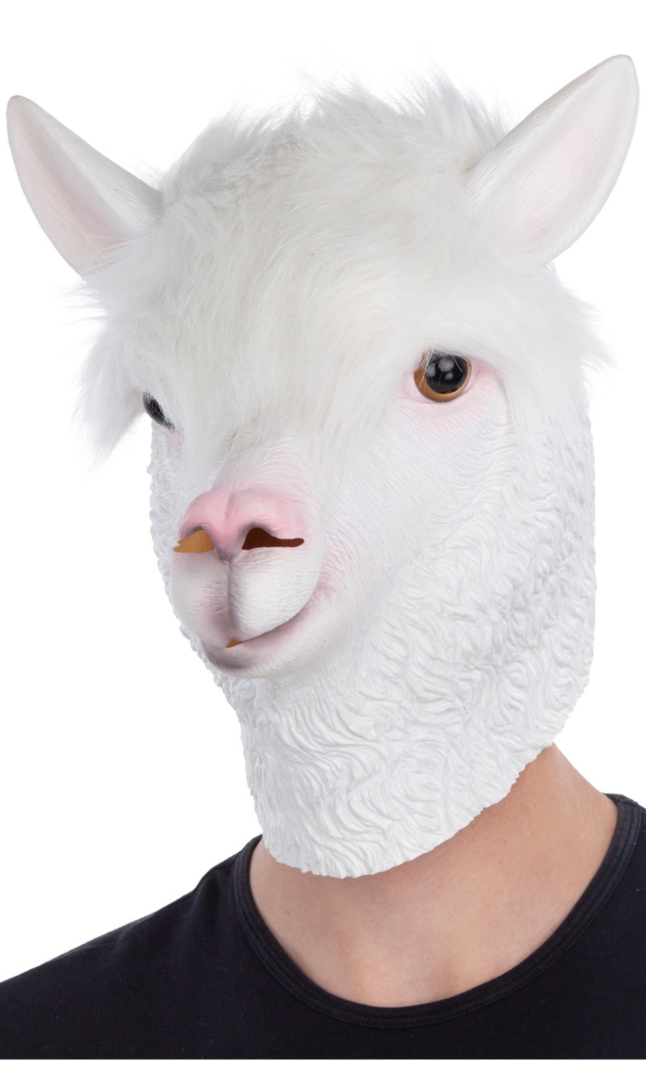 Masque de Lama Blanc