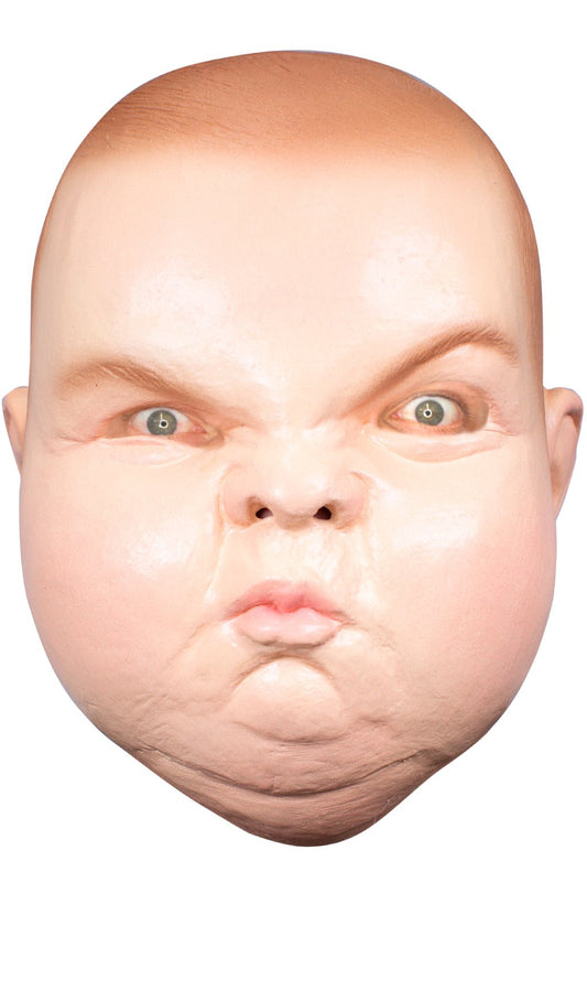 Masque Bébé Grincheux en Latex