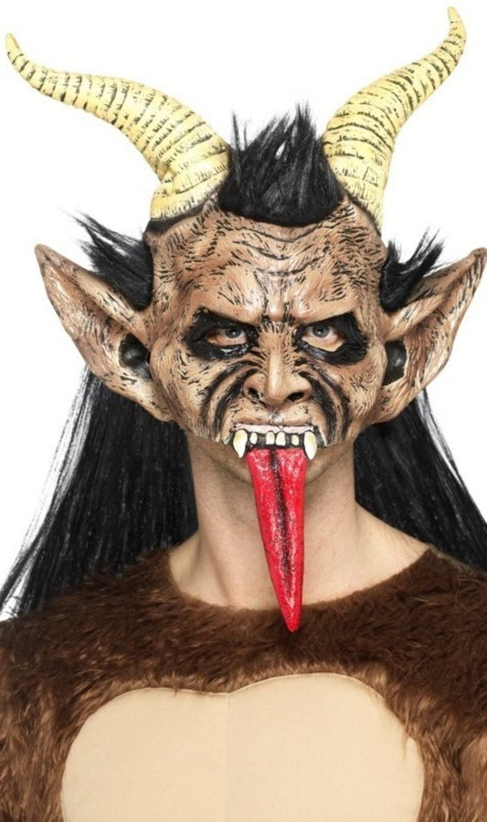 Masque en Latex de Démon Krampus