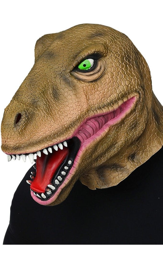 Masque en Latex de Dinosaure T-Rex