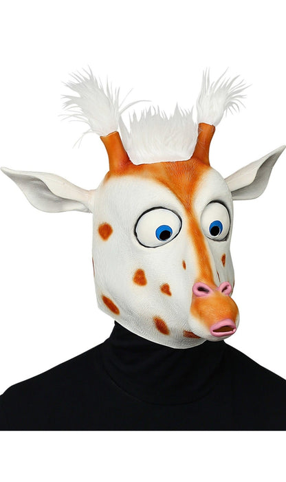 Masque en Latex de Girafe Amusante