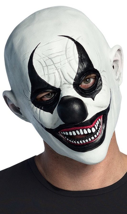 Masque en latex Crazy Clown