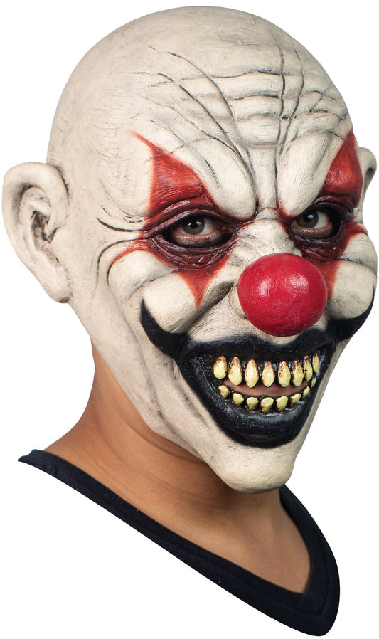 Masque en latex Clown maudit