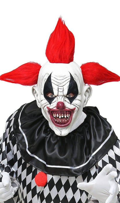 Masque en Latex de Clown Terrifiant