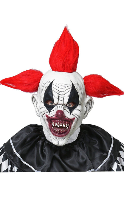 Masque en Latex de Clown Terrifiant