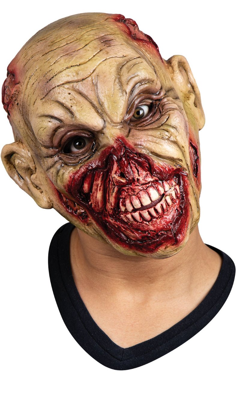 Masque en latex Zombie sanglant