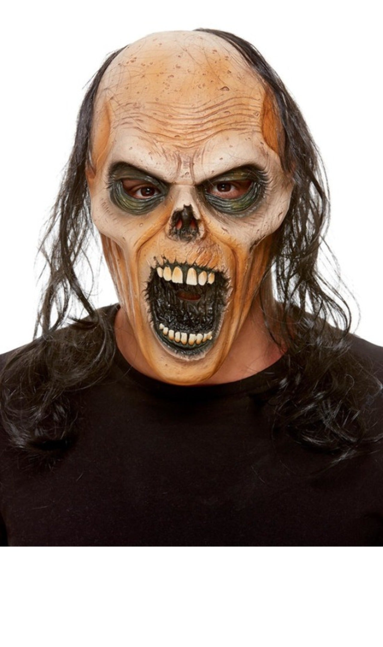 Masque en latex zombie terrifiant