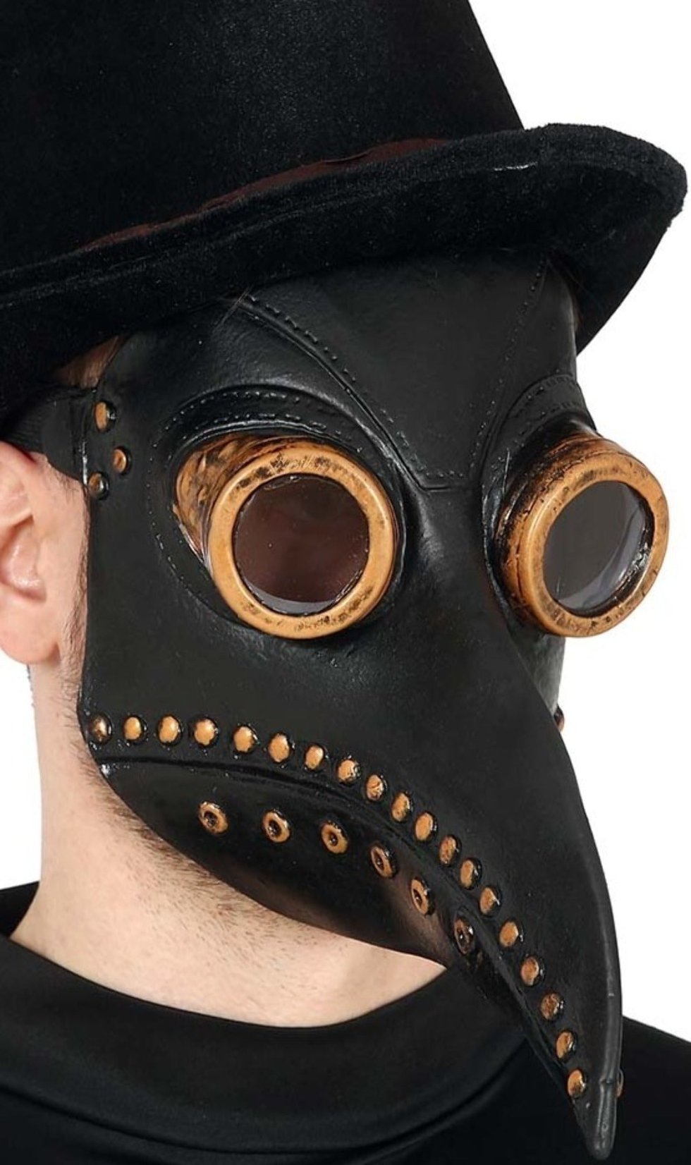 Masque de Médecin de la Peste Noire en Latex