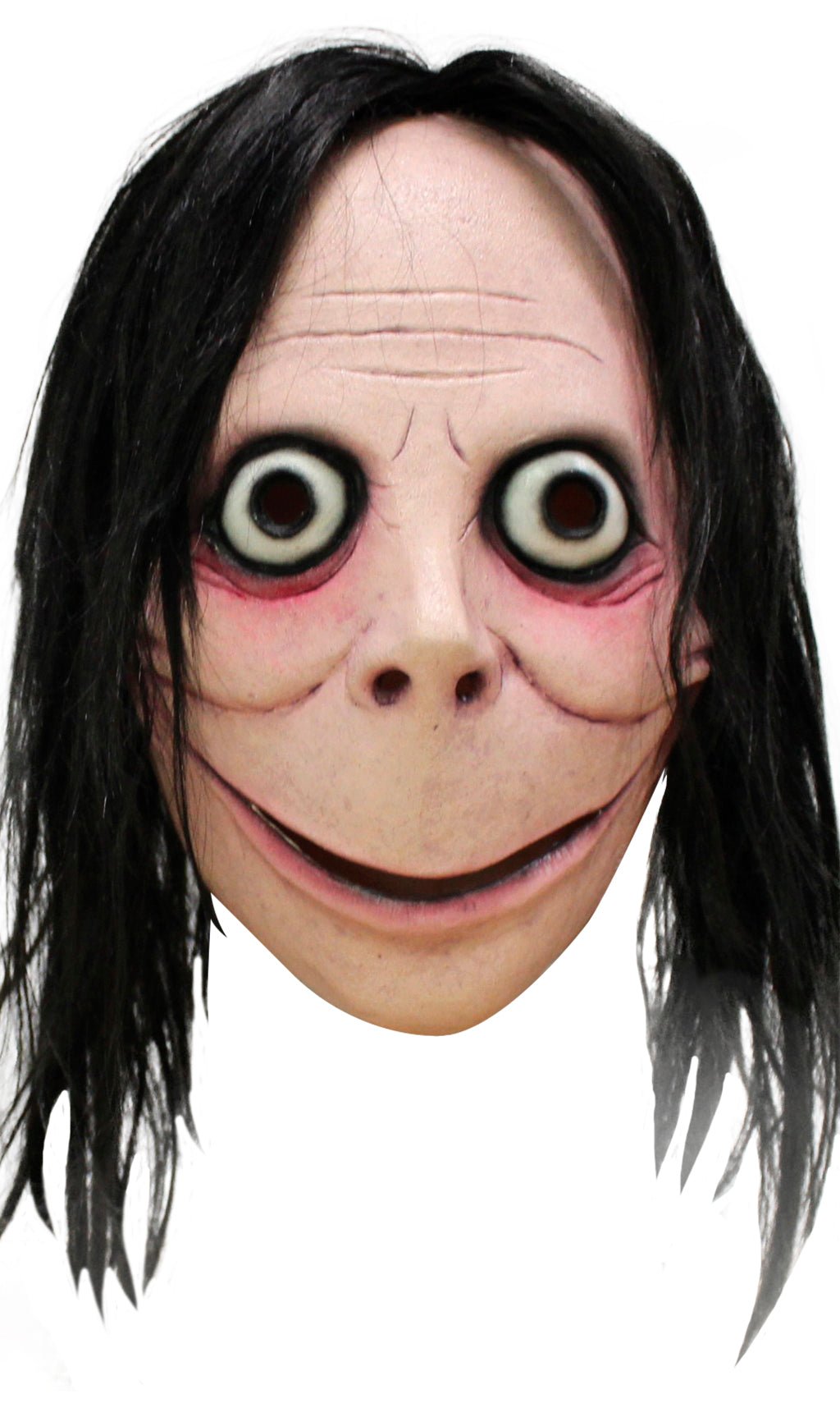 Masque Momo Creepypasta en Latex