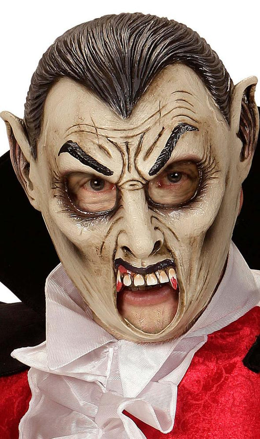 Masque Latex Vampire Dracula enfant