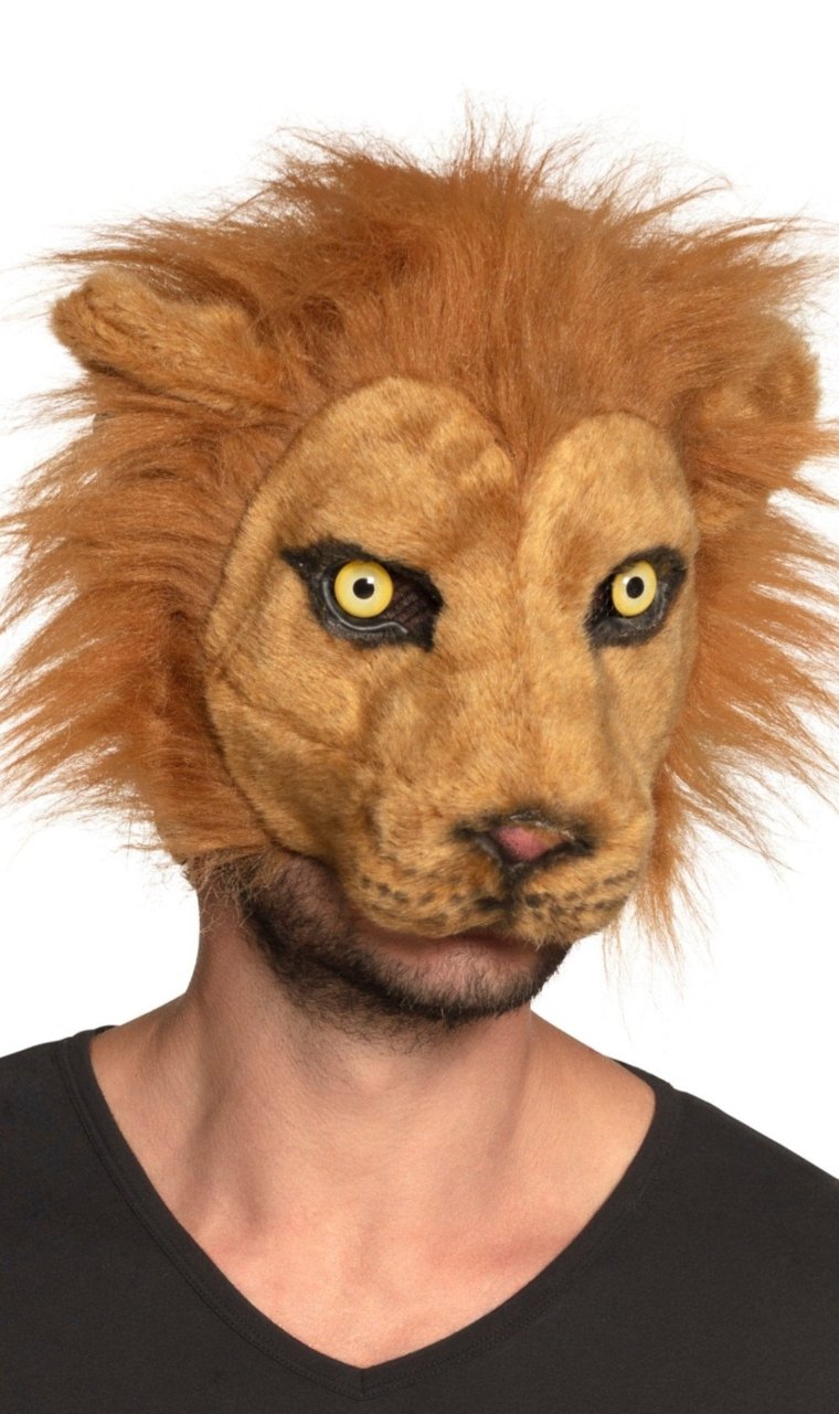 Masque de Lion Peluche