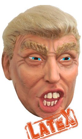 Masque latex Donald Trump Cheveux adulte