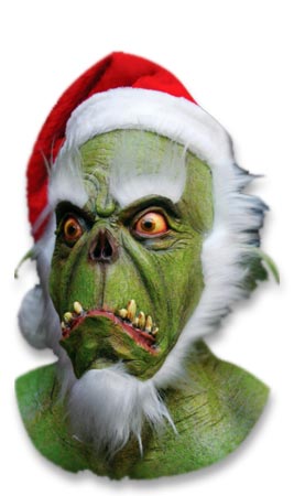 Masque en Latex du Grinch