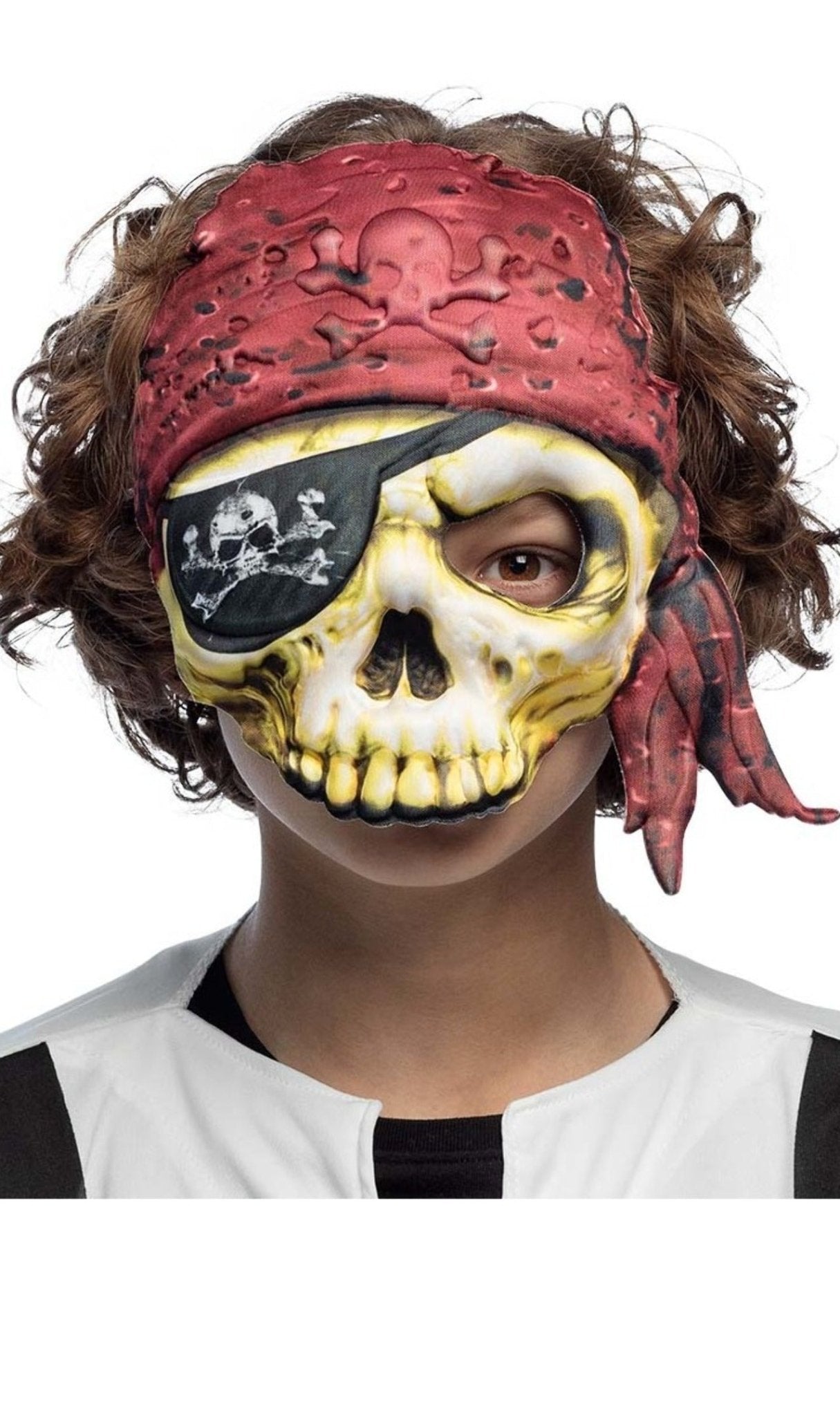 Masque de Pirate Zombie Eva pour enfant