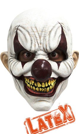 Masque Latex Clown Moqueur