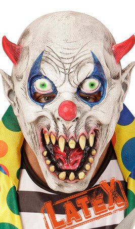 Masque Latex Clown Diabolique enfant