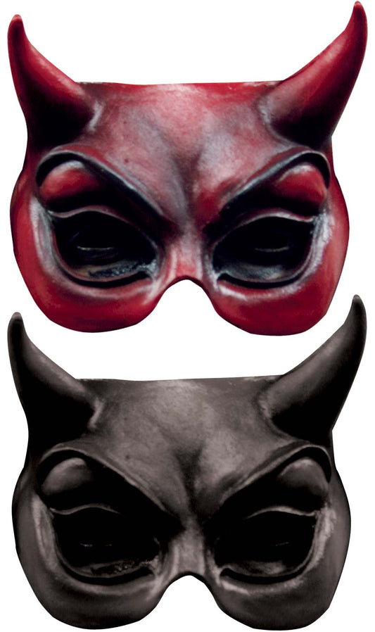 Demi-Masque Démon Latex