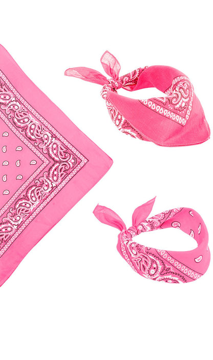 Foulard rose