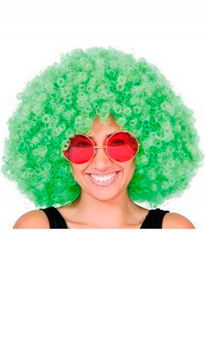 Perruque Afro Jumbo Vert