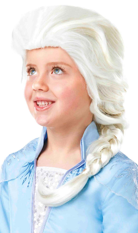 Perruque Elsa Frozen™ La Reine des Neiges 2 pour enfant