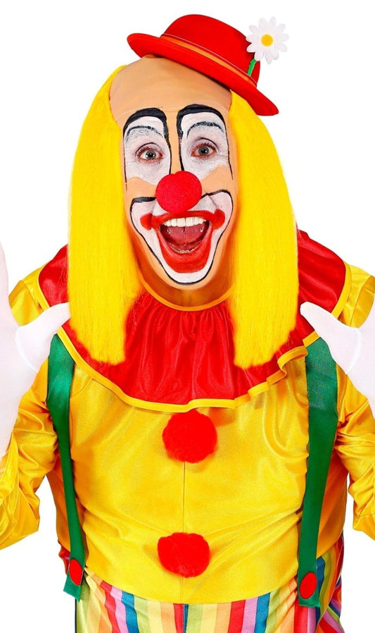 Perruque de Clown Jaune Chauve