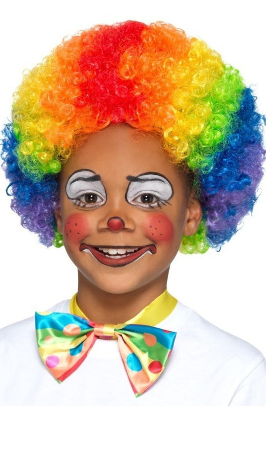 Perruque de Clown Multicolore pour enfant
