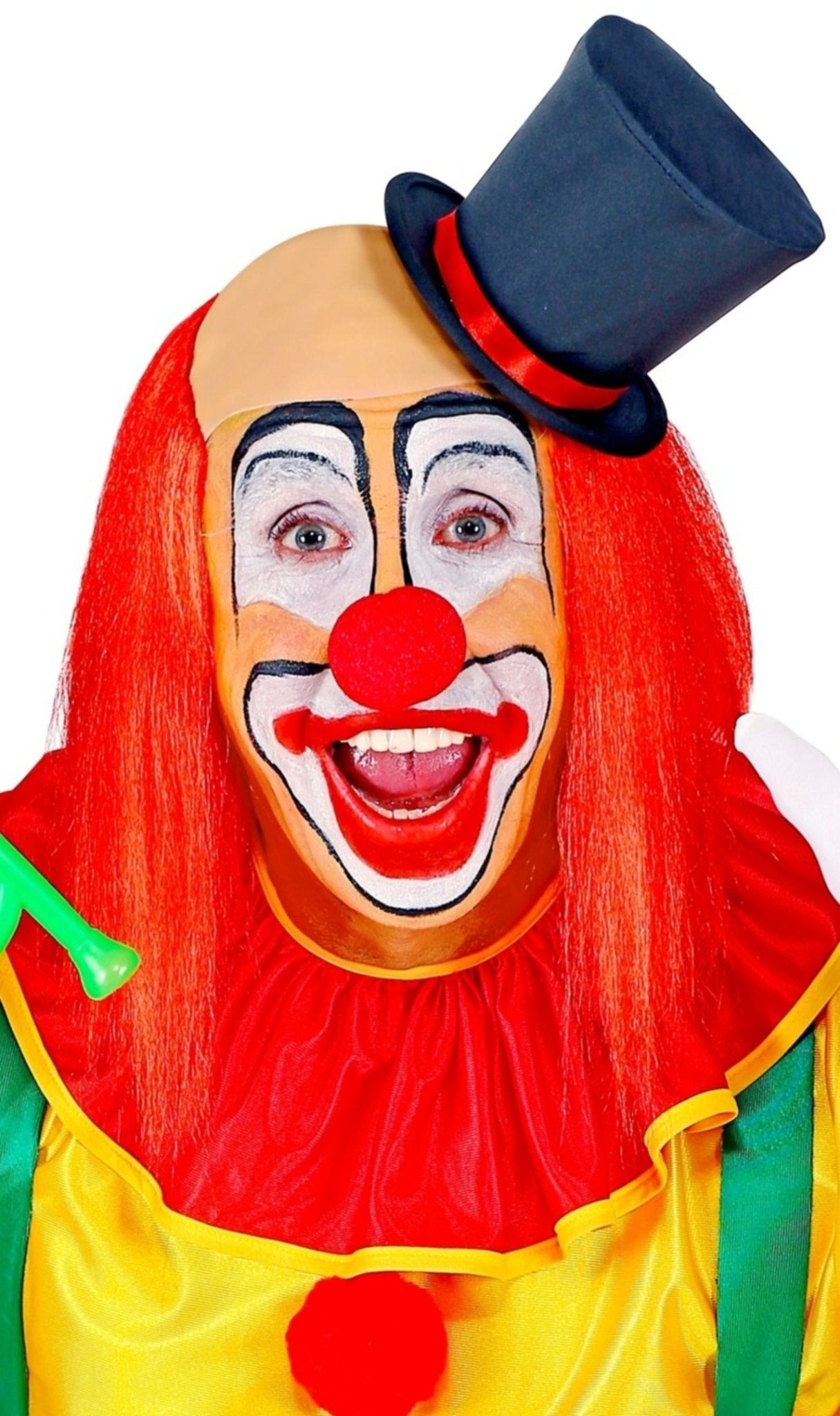 Perruque de Clown Rouge Chauve