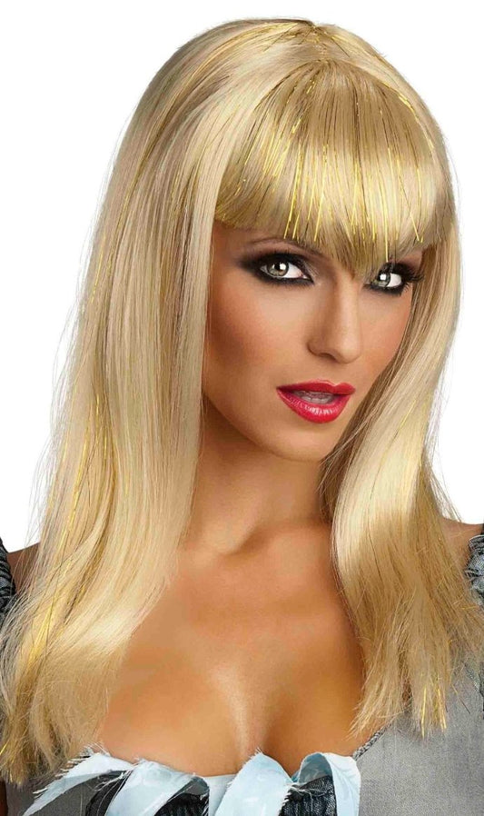 Perruque de Vampire Amusante Blonde